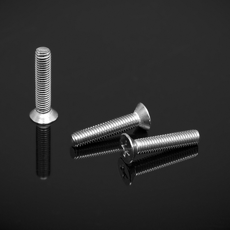 DIN965 XC ° Countersunk Flat Caput Cochleas Cum Type H Cross Recessed DIN965 XC ° Countersunk Flat Caput Cochleas Cum Type H Cross Recessed