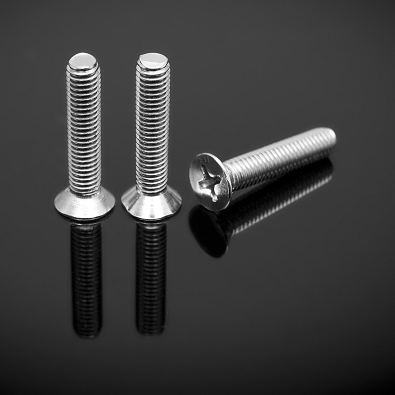 DIN965 XC ° Countersunk Flat Caput Cochleas Cum Type H Cross Recessed