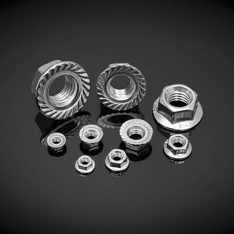 DIN 6923 Steel Hexagon Flange Nuces